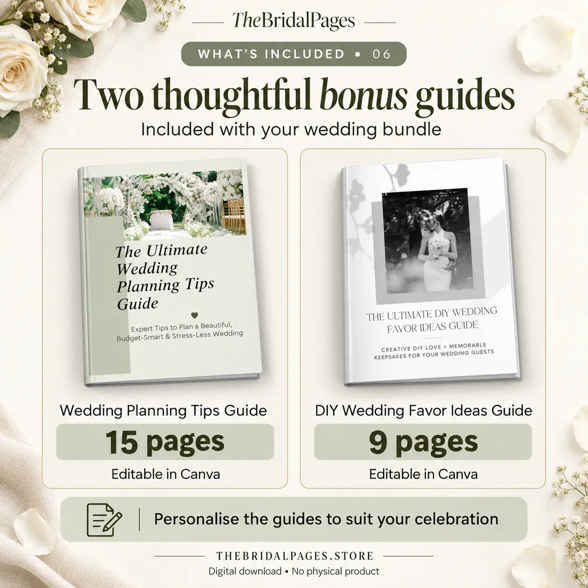 Plan Your Dream Wedding — All-in-One Wedding Planner Bundle | 400+ Pages